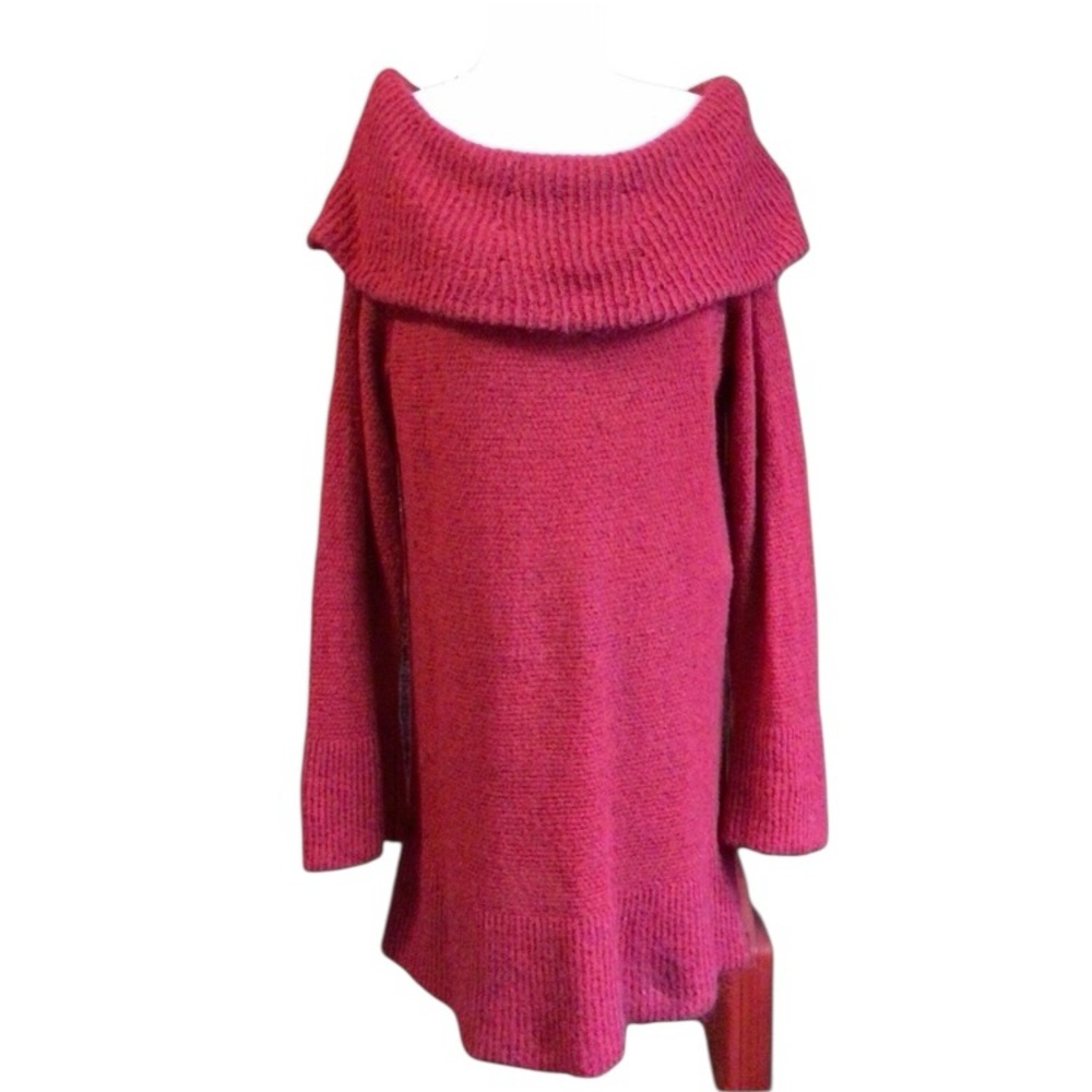 Eileen Fisher Wool Cashmere Blend Cowl Neck Sweater – Size S